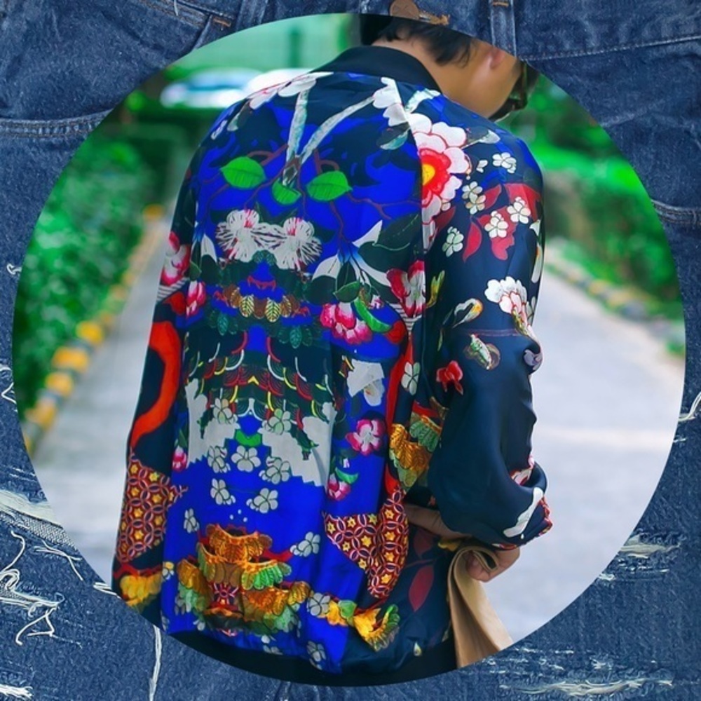 Zara Asian Bomber Jacket